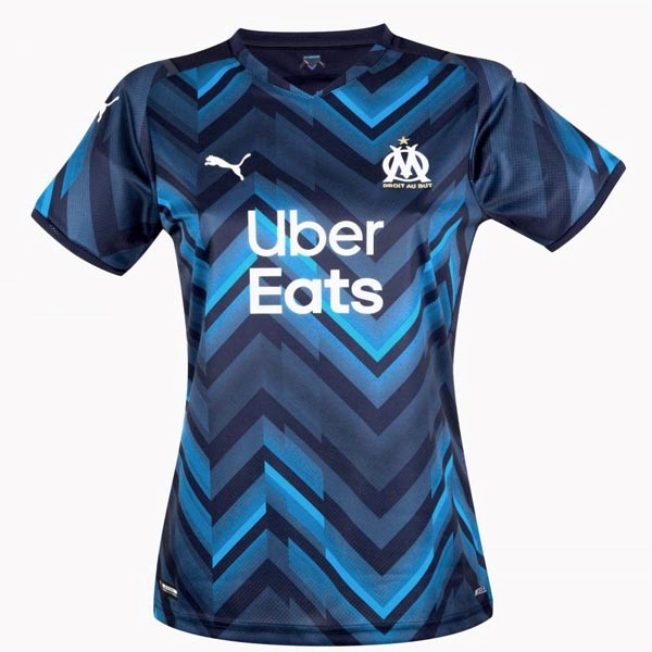 Camiseta Marsella Segunda equipo Mujer 2021-22